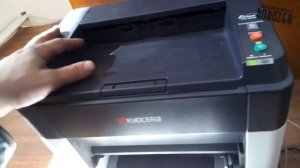 Как сделать, сброс уровня тонера на принтере KYOCERA FS 1040 красная лампочка