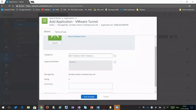 VMware Workspace ONE and Windows Store applications смотреть онлайн