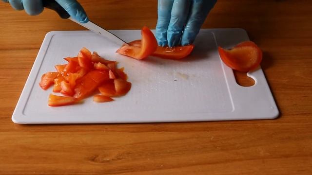 Салат с макаронами. Рецепт очень вкусненького и сытного салата. Готовим вместе дома. смотреть онлайн