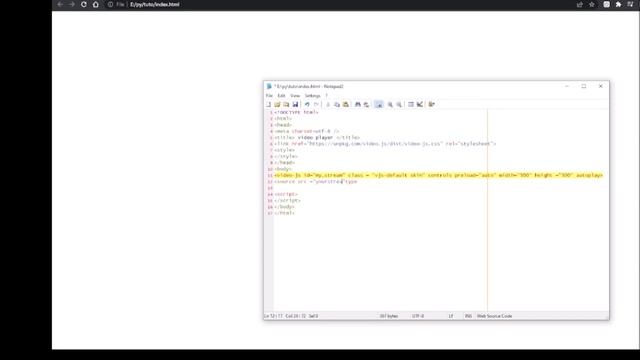 Building a streaming HTML5 video player смотреть онлайн