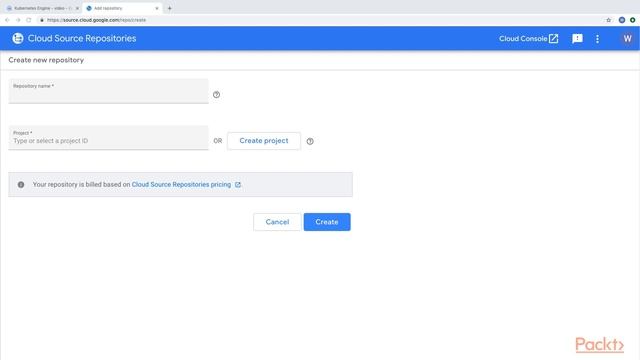 Hands-On Cloud Native Development with Kubernetes :Stor Code in Cloud Source Repository|packtpub.co смотреть онлайн
