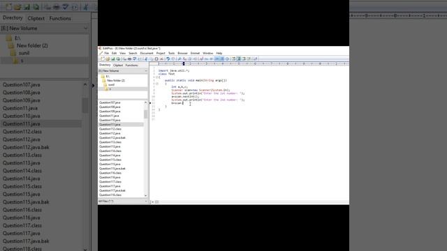 Add two numbers program in Java using user input | The Place of Learing смотреть онлайн