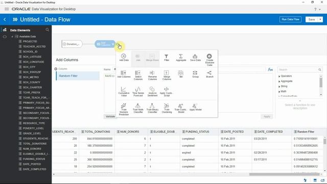 Oracle DV - Sampling Your Data With Random Filter in Data Flows смотреть онлайн