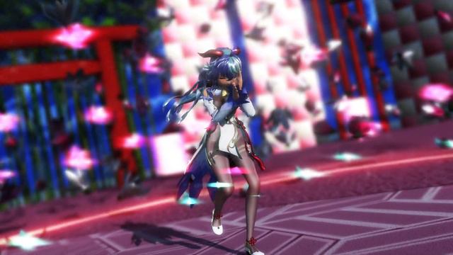 【Genshin Impact MMD】甘雨ちゃんで 桃源恋歌