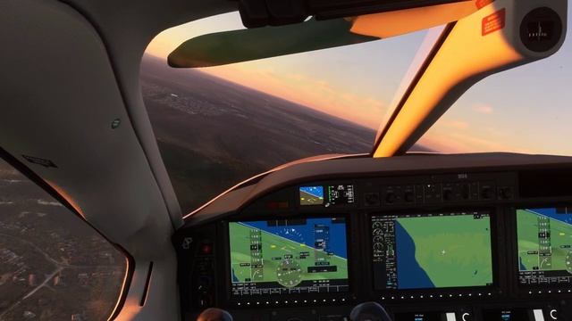 Вид на Анапу с гор. Витязево. Полет по кругу. MICROSOFT FLIGHT SIMULATOR 2020 смотреть онлайн