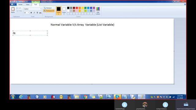 PYTHON CLASS 12TH |NORMAL VARIABLE vs ARRAY VARIABLE| CALL BY REFERENCE | DEMO CLASS |EARPHONES MUS смотреть онлайн