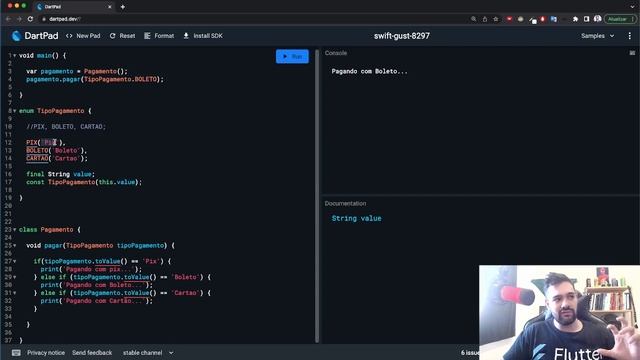 Curso de Dart - [15] Enhanced Enum - (Dart 2.17) смотреть онлайн