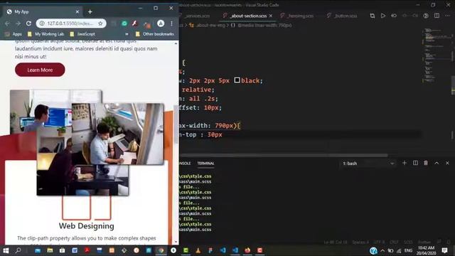 30 days lock down web development series css media queries смотреть онлайн