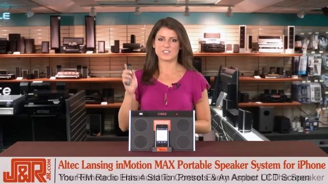 Altec Lansing IMT702 inMotion MAX Portable System for iPhone смотреть онлайн