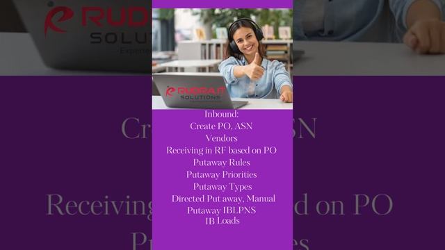 Oracle Cloud WMS Logfire Online Training In | USA | Rudra IT Solutions смотреть онлайн