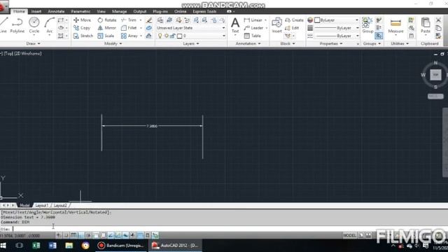 Annotation bar || Dimension setting || Add Dimension || Autocad || Sinhala смотреть онлайн