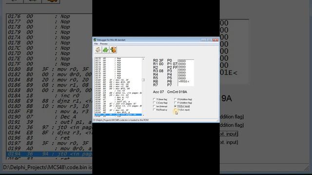 Дизассемблер-отладчик на Delphi смотреть онлайн