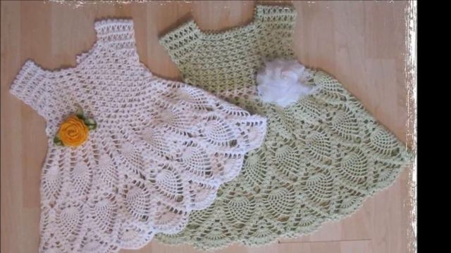Платье для Ребенка Крючком - 2020 / Dress For Baby Crochet / Kleid Für Baby Haken