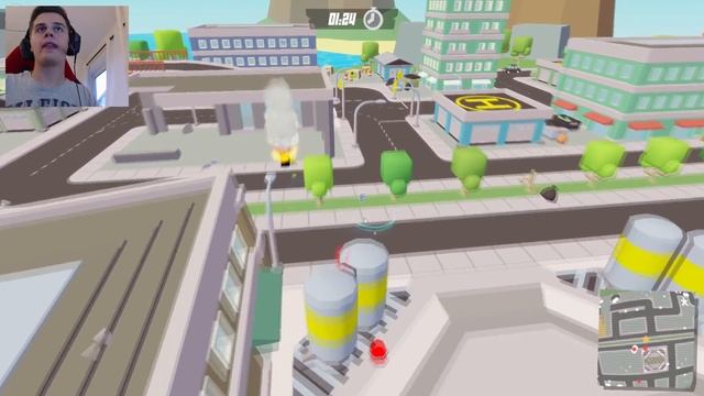 CITY DESTRUCTION SIMULATOR - Maximum Override Gameplay смотреть онлайн