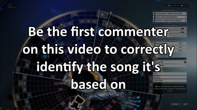Warframe Mandachord Contest (finished): Name That Tune 87 смотреть онлайн
