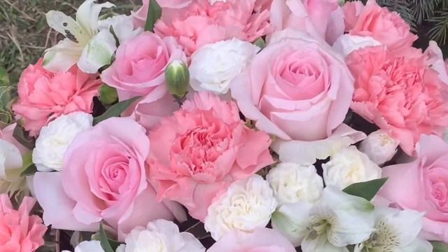 Букет с гвоздиками смотреть онлайн