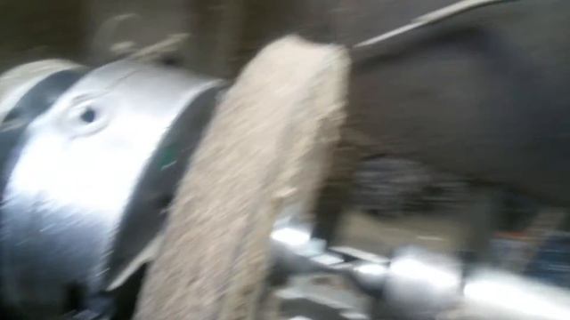 ТОКАРНЫЕ РАБОТЫ №7- обточка войлочного круга в размер! смотреть онлайн