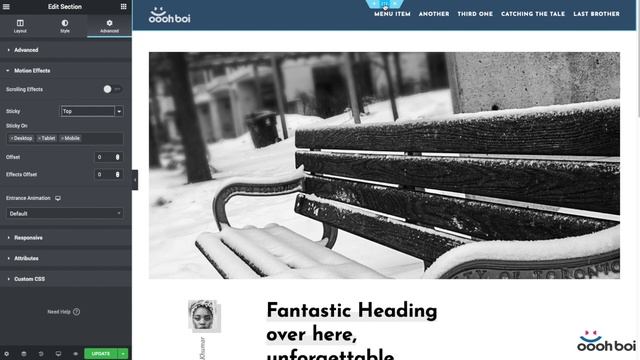 Show-hide Header on Scroll in Elementor PRO смотреть онлайн