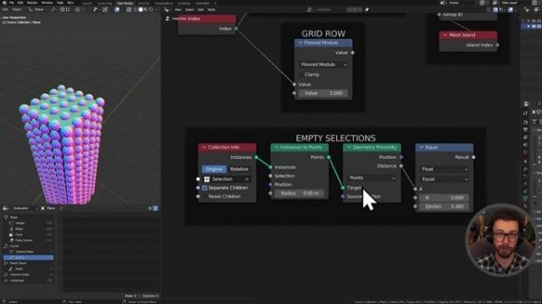 Select What You Want in Geometry Nodes - Blender Tutorial