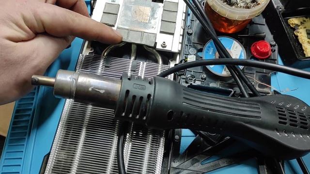 Когда нет нижнего подогрева Как я вышел из положения чтобы перемахнуть безопасно GDDR6 на RTX 3060T