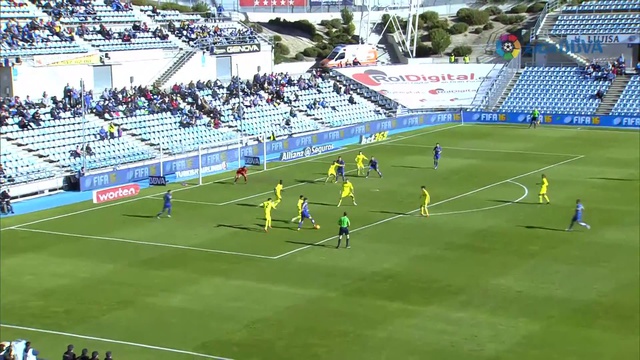Getafe CF 2-0 Villarreal CF (Liga BBVA 2015/2016) смотреть онлайн