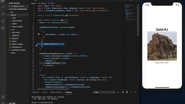 React native tutorial #06 image zoom смотреть онлайн