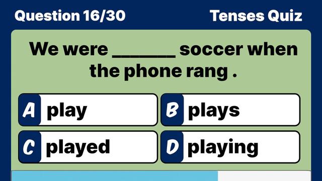 Tenses Quiz | Grammar Quiz | English Grammar | 2024-Edition смотреть онлайн