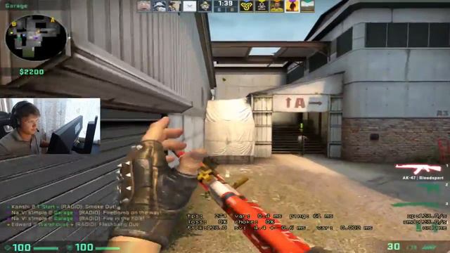 S1mple Plays De_Cache Cs:go | Симпл играет кэш кс го