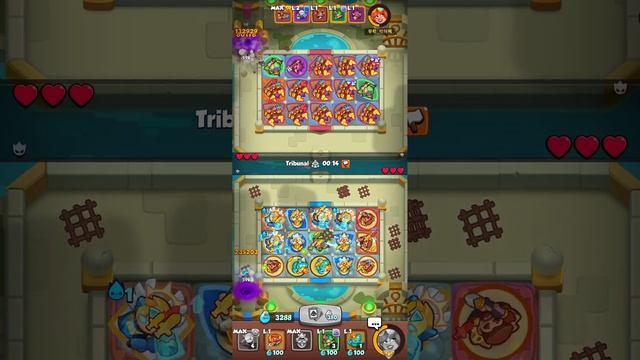 Only Inquisitor Light Knight, Critical 3953% VS Minotaur Critical 3754% PvP - Rush Royale Full Vide смотреть онлайн