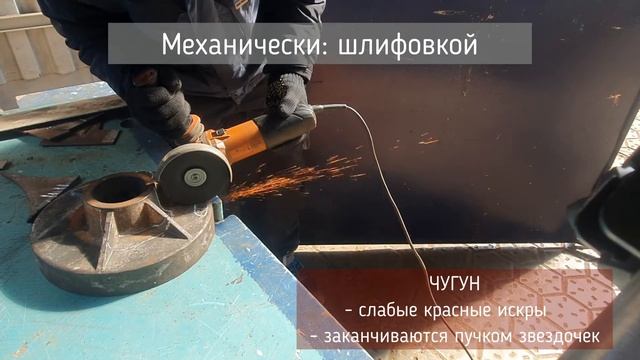 Сталь или чугун? Как определить без хим. анализа смотреть онлайн