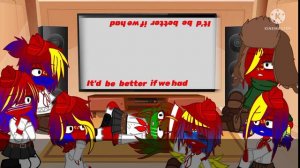 *Реакция стран из прошлого на будущее* ¿Reaction countries! 🇷🇺/🇬🇧1/?