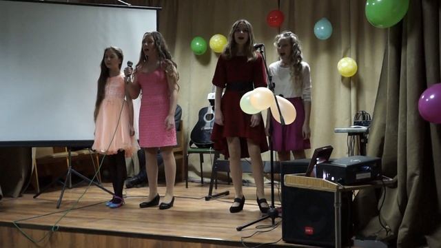 Вечер встречи выпускников СОШ № 8 г.Невинномысск. Песня 