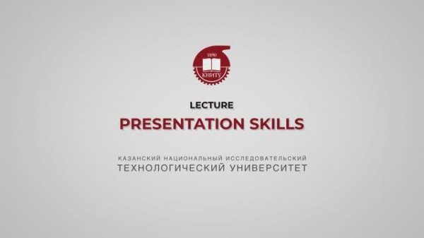 Presentation skills