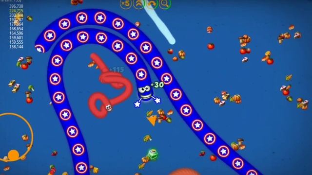 Worms Zone io , jogo da cobra cobrinha minhoca minhoquinha , super Snake . смотреть онлайн