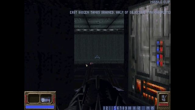 Eradicator (DOSBox) - F5 Warehouse X-14 - All Secrets No Commentary смотреть онлайн