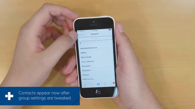 iPhone Contacts Disappeared? Check Contact Groups! смотреть онлайн