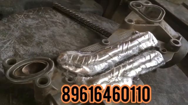 Переделка теплообменника GM. Стоит на моторах Опель и Шевроле. смотреть онлайн