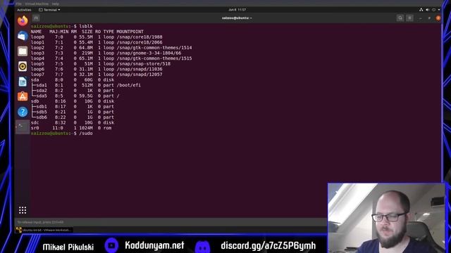 Linux Administrator (Yöneticilik) Eğitimi - LVM Logical Volume Manger (Mantiksal Bölüm Yönetimi) смотреть онлайн