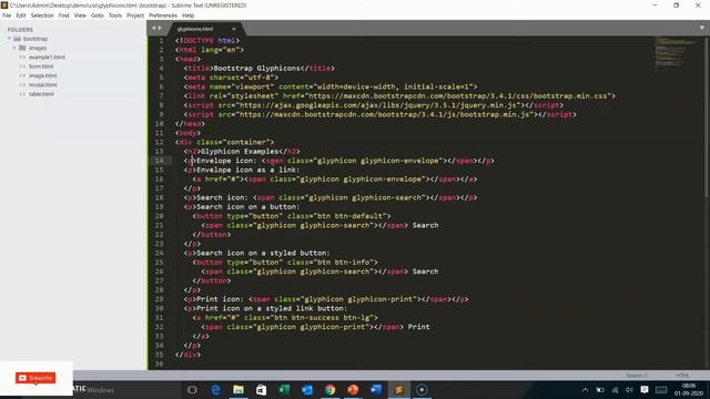 Bootstrap Glyphicons смотреть онлайн