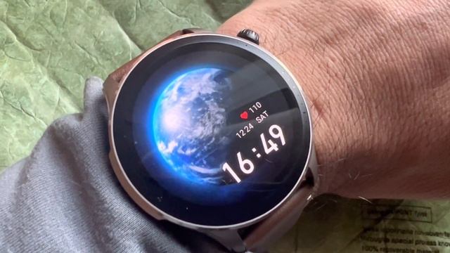 多機能スマートウォッチ「Amazfit GTR 4」〜地球アニメ盤面 смотреть онлайн