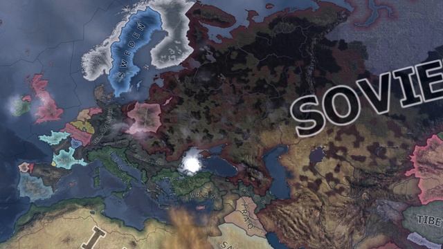Hoi4 Timelapse:Franco=Spanish Union exists in 1936 смотреть онлайн