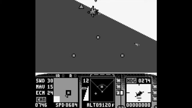F 15 STRIKE EAGLE 2 GAMEPLAY for the Game Boy смотреть онлайн