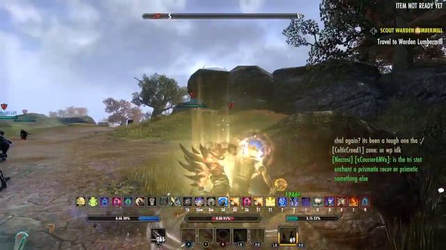 Cyrodiil in The Elder Scrolls Online... healer in action through siege weapons. смотреть онлайн