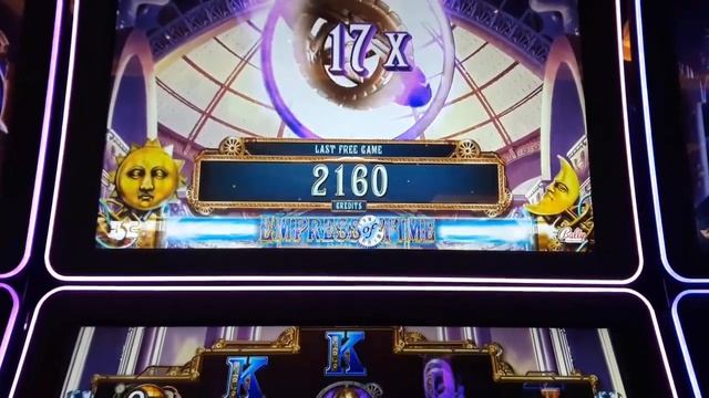 5 Symbols Bonus Win On EMPRESS OF TIME Slot Machine Bally Game - Ms.Kitty Slot Channel смотреть онлайн