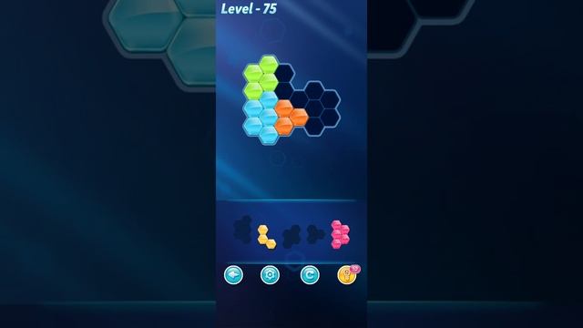 Block! Hexa Puzzle | Novice - Level 75 | Walkthrough смотреть онлайн