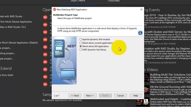 1 - Introdução ao Datasnap, conceitos e teoria (Servidor) смотреть онлайн