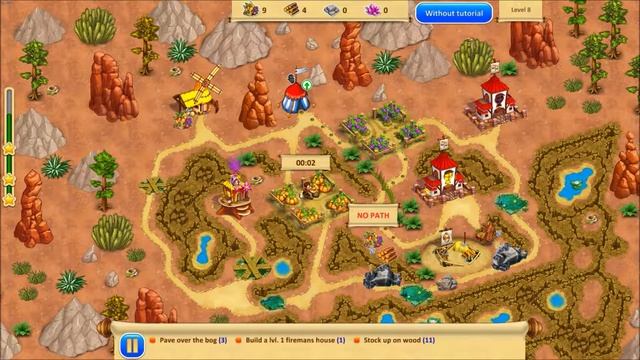 Gnomes Garden New Home Level 8, Earning 3 Stars, 1080p/60FPS. смотреть онлайн