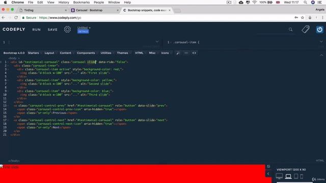 47 The Bootstrap Carousel Part 2 смотреть онлайн