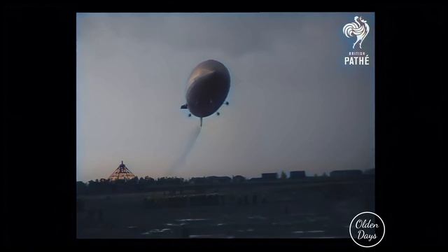 Hindenburg Disaster in 1937 - [60FPS - Color - 4K] - Old footage restoration with AI смотреть онлайн
