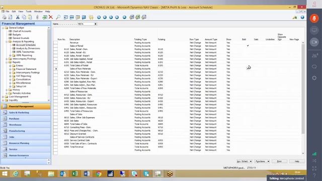 NAV Know How Financial reporting Account Schedules, Excel Integration - NAV 2009 & prior/Classic смотреть онлайн
